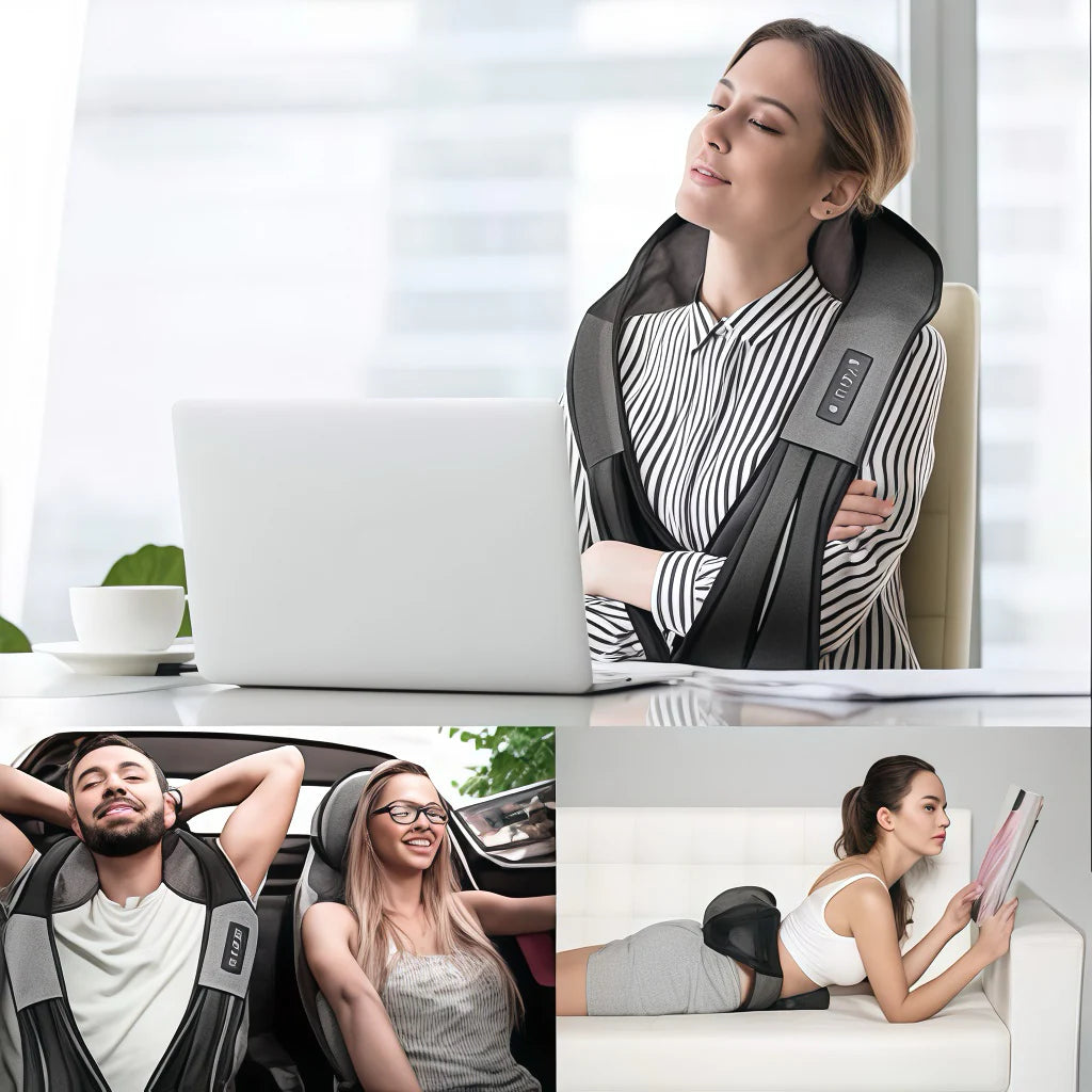 Heated Neck, Shoulder, and Back Massager - storedevanci