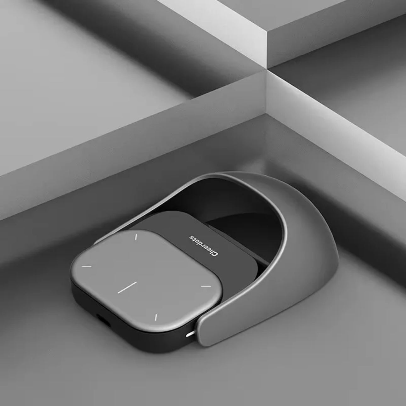 desktop Split Air Mouse with AI Voice, Wireless Bluetooth Laser Pointer and Recording - storedevanci