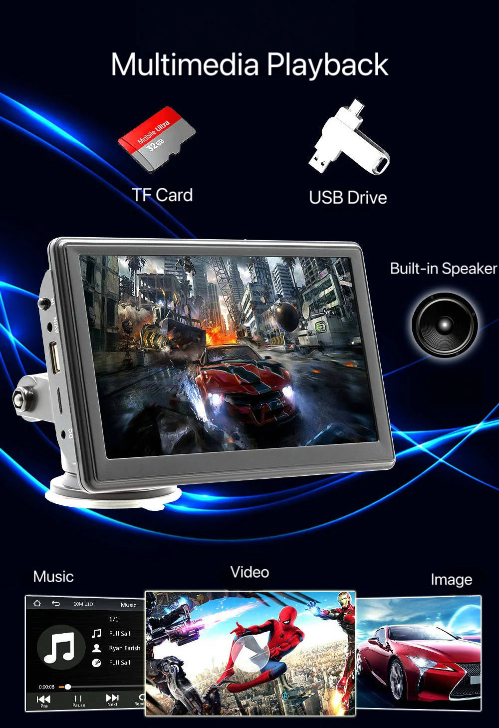 DriveSync 7 – Wireless CarPlay & Android Auto Screen - storedevanci