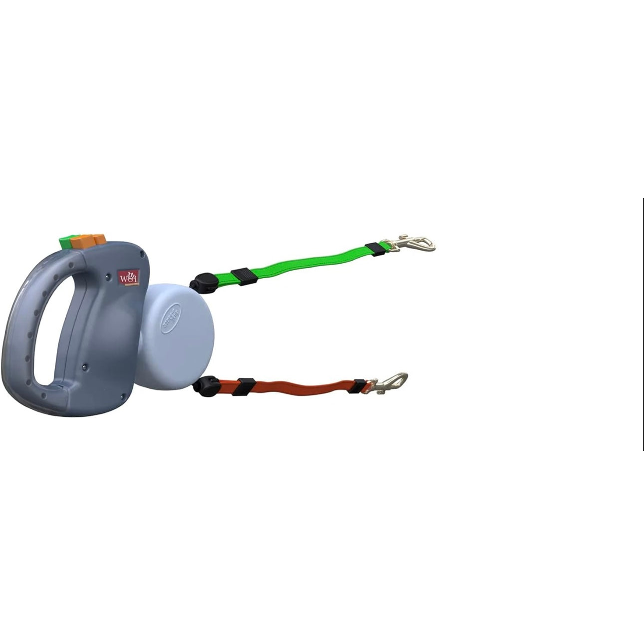 Portable Rotating Pet Leash for 2 Dogs, Double End Leash, Light Retractable Roulette, Walking Supplies - storedevanci