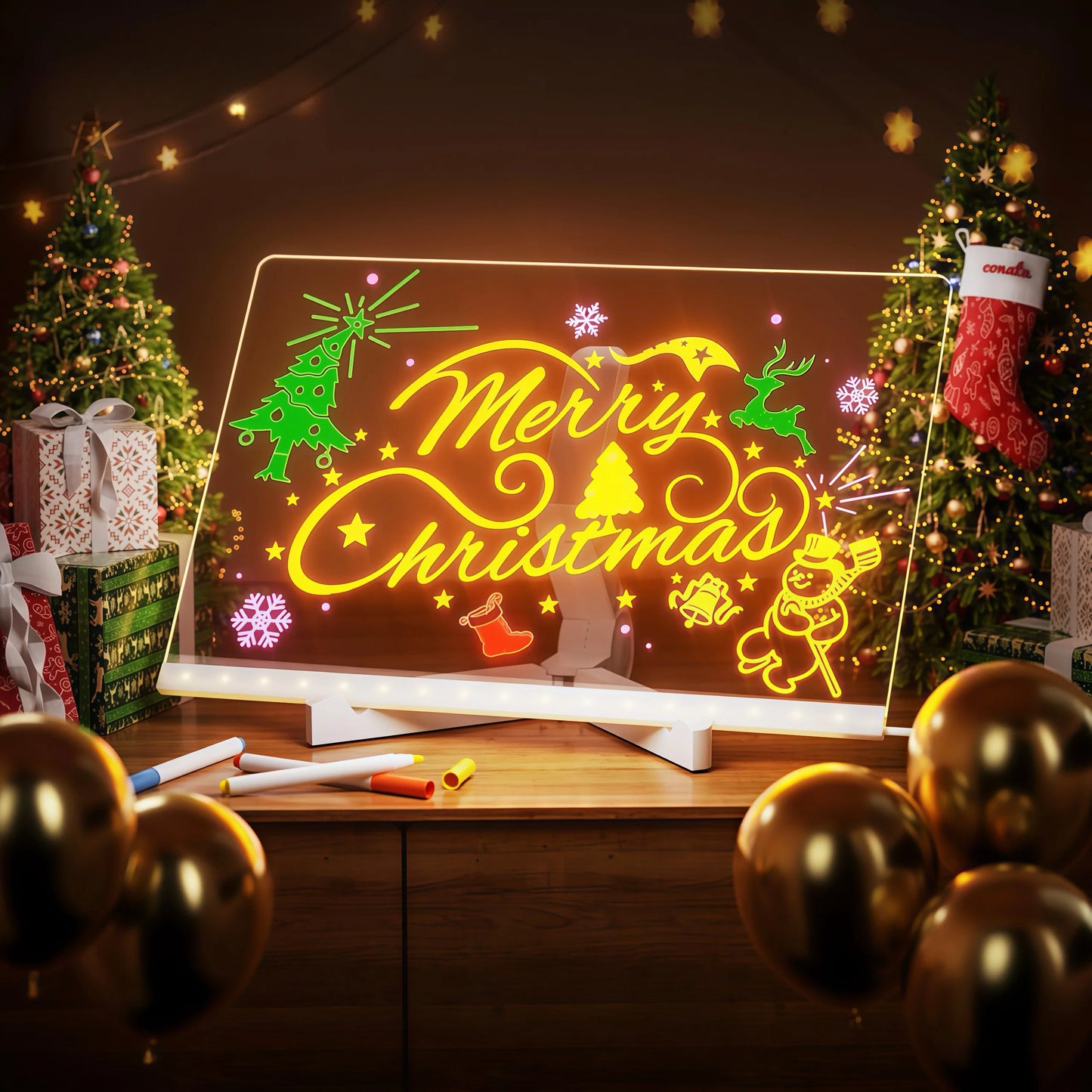 GlowBoard - LED Light-Up Writing & Drawing Board - storedevanci