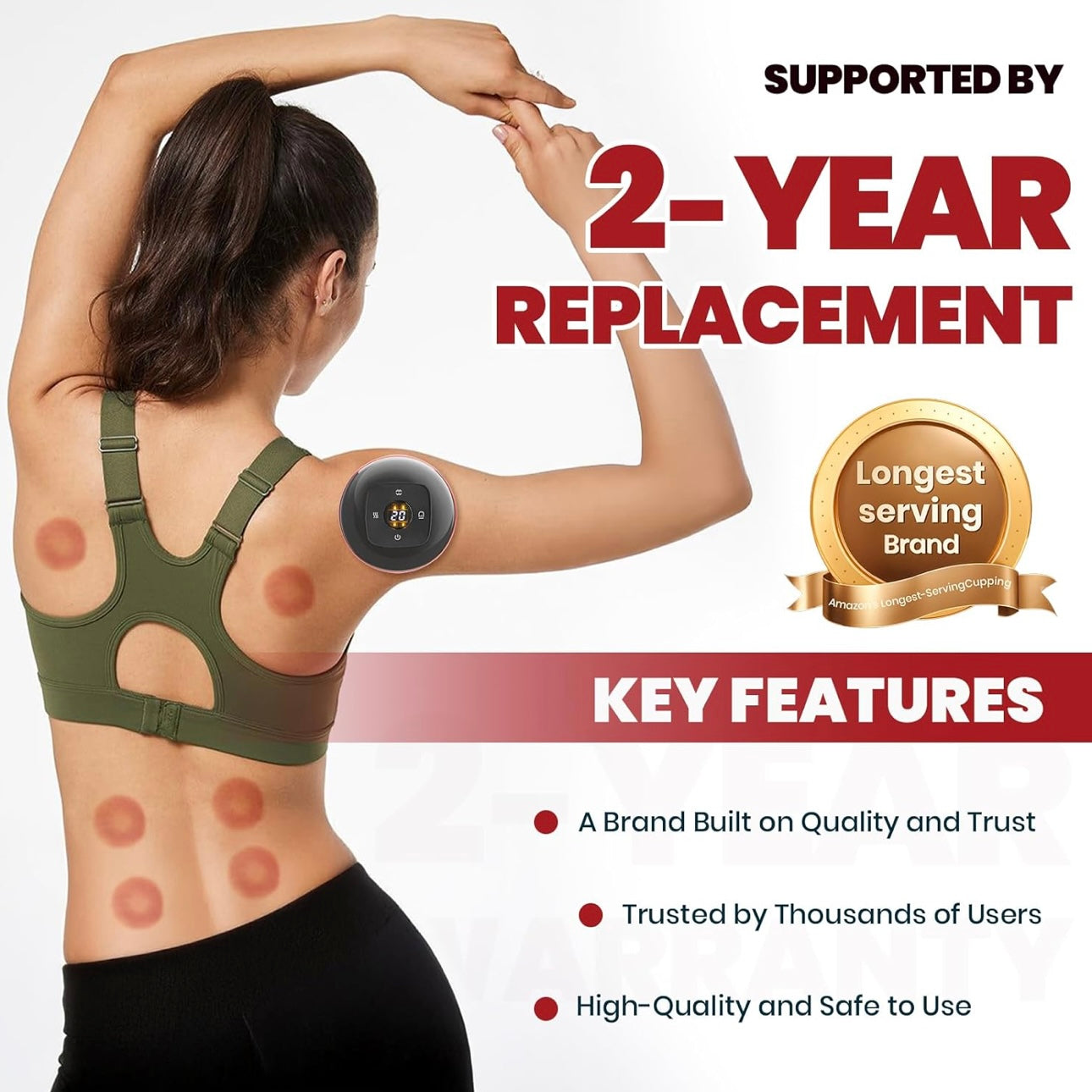 Smart Electric Vacuum Cupping & Scraping Therapy