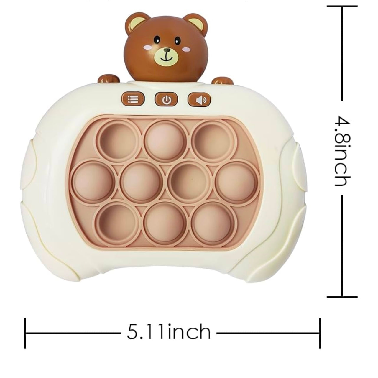Pocket Game Console for Kids | Quick Push Bubble Decompression Puzzle - storedevanci