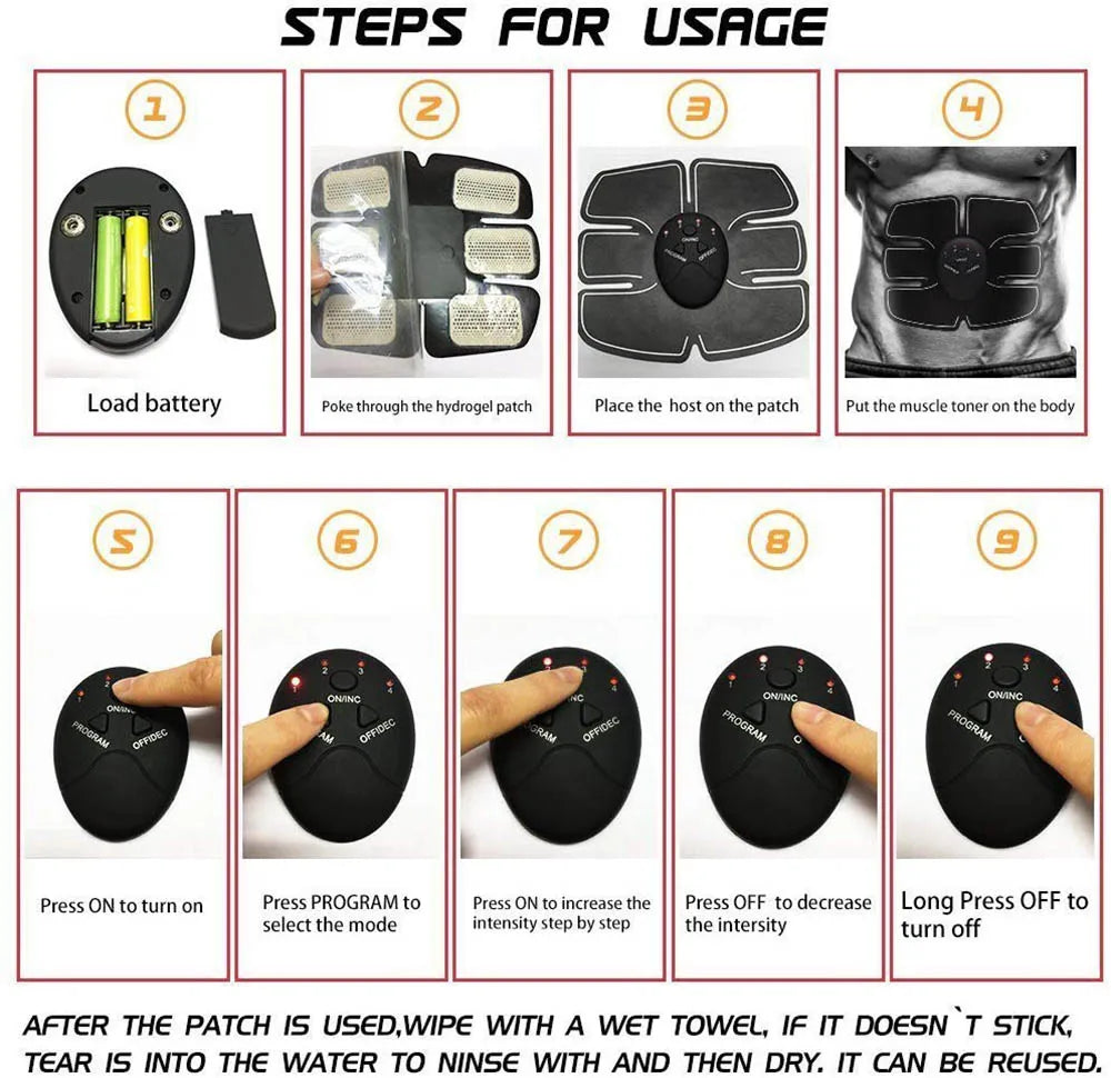 Storedevanci™ Abs Stimulator Muscle Toner