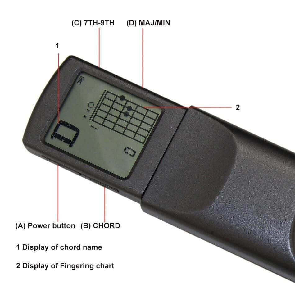 Portable Guitar Chord Trainer