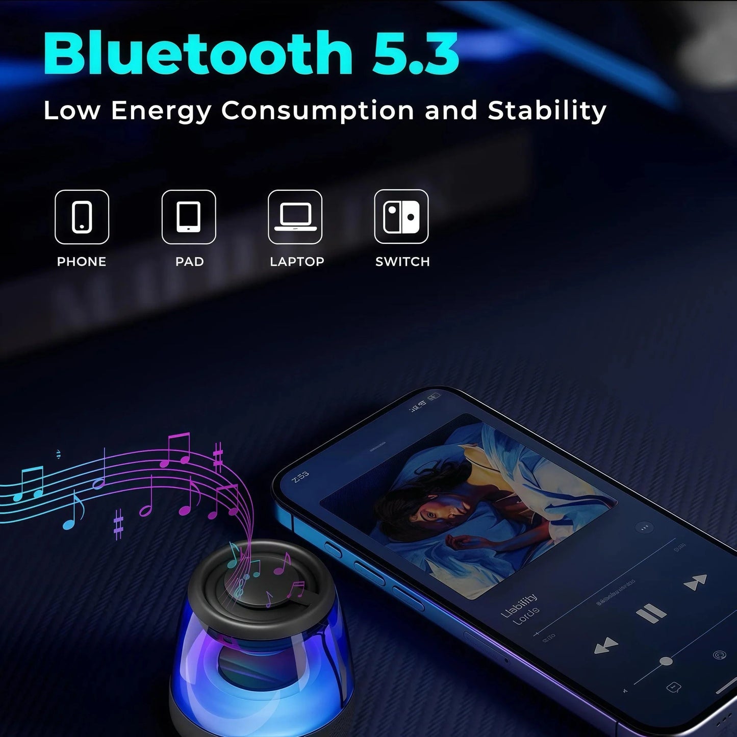 Hecate G200 Portable Bluetooth Speaker