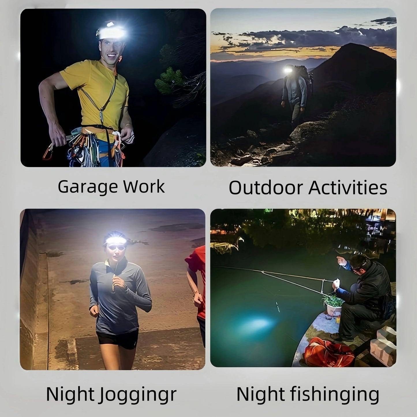 WavePro 230° Ultra-Light Motion-Sensing Headlamp