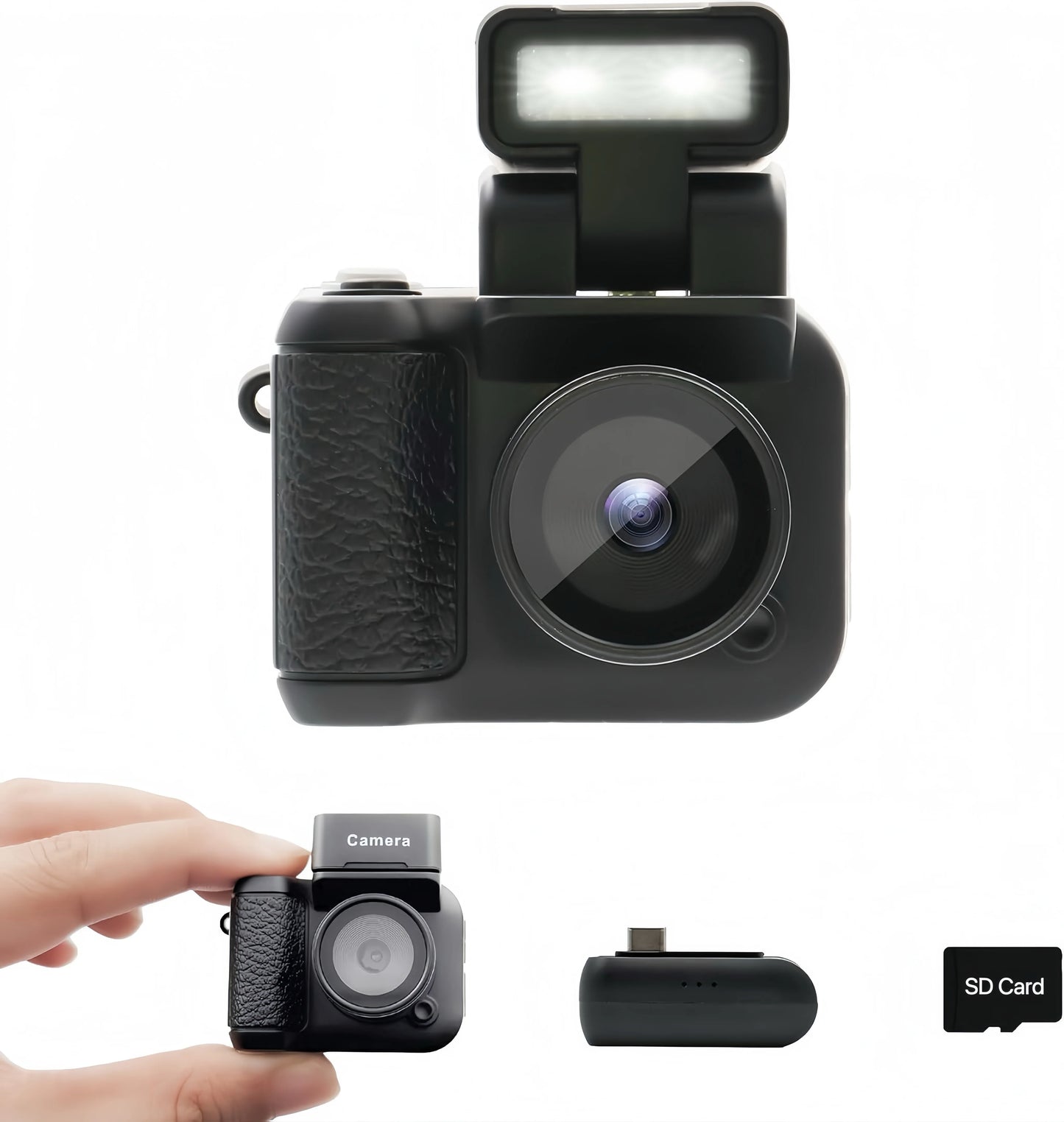 Gen.2 Mini Retro Keychain Camera – Pocket-Sized Fun with Vintage Flair