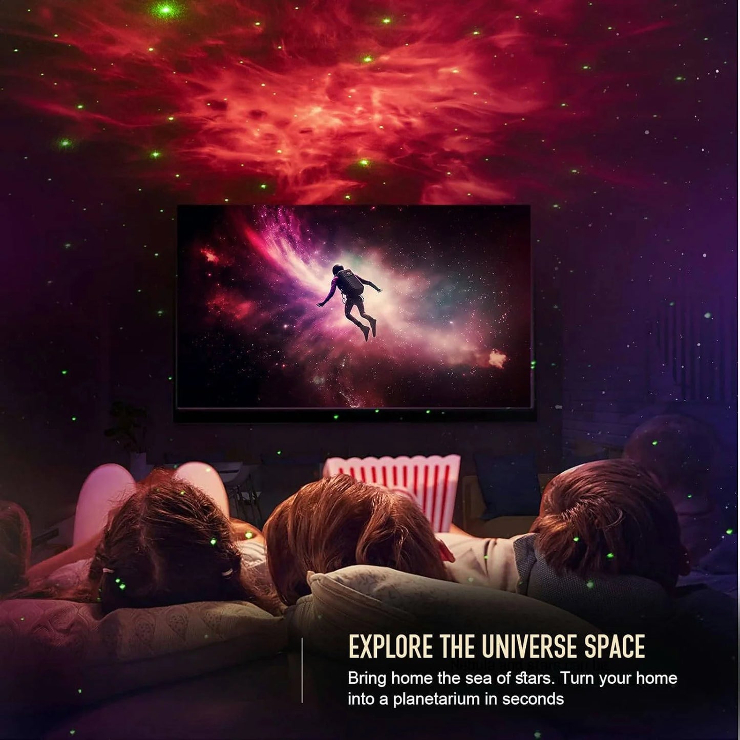CosmoGlow Astronaut Galaxy Projector