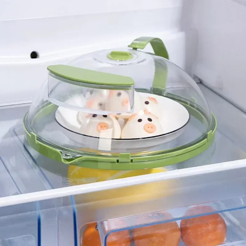 Microwave Splash Heating Cover - High Temperature & Oil Splash-Proof Fresh-Keeping Lid - storedevanci