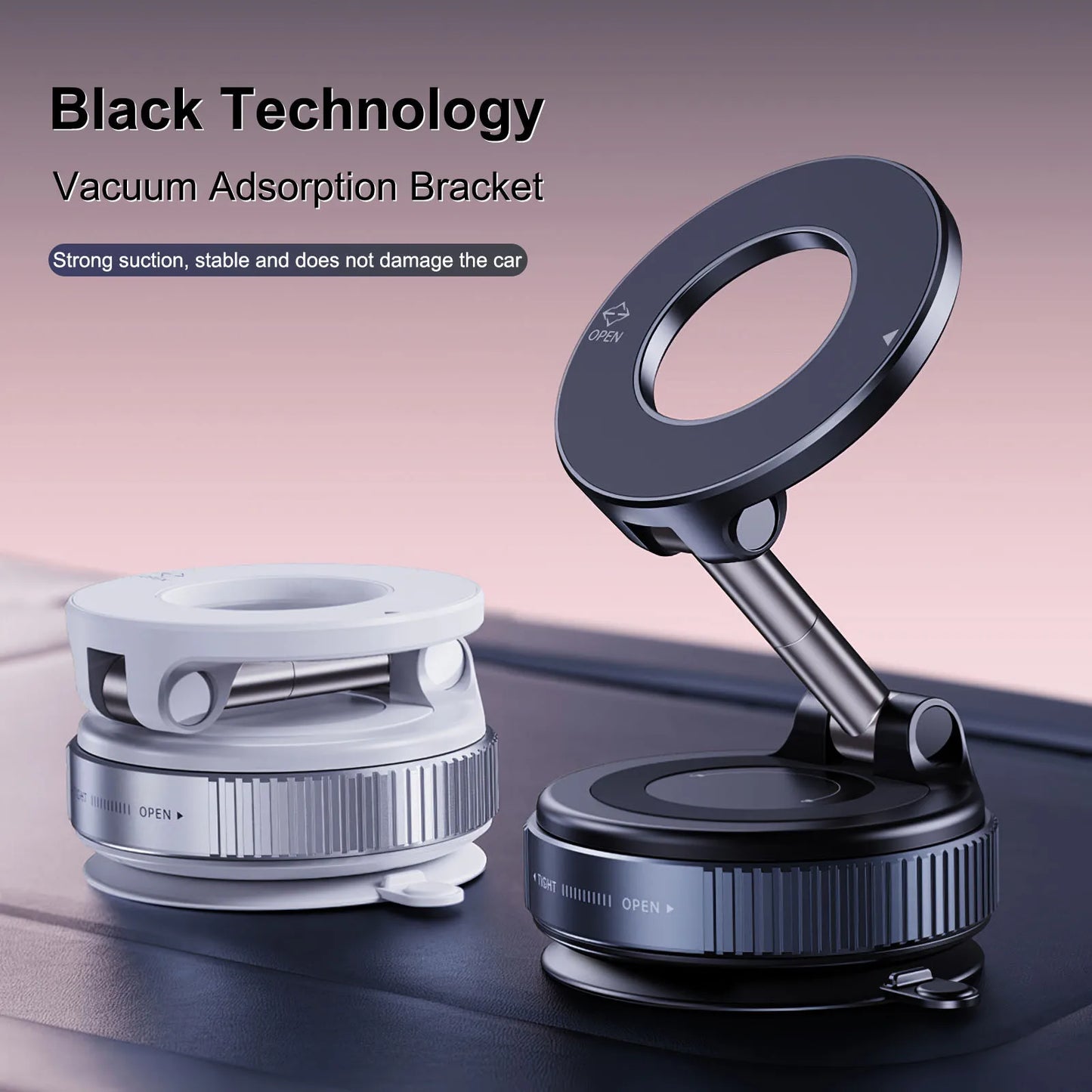 Snanlen 360° Magnetic Suction Phone Mount - The Ultimate Hands-Free Holder