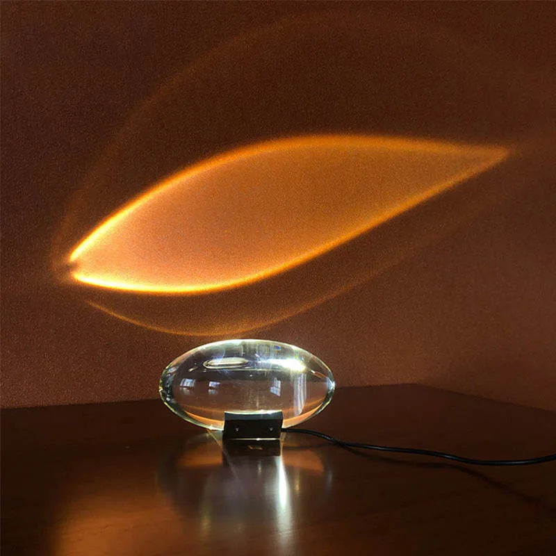 Table Lamp Led Crystal Eye Of The Sky Italian Designer Bedside Table Lamps For Living Bedroom Decor Light Night Projector Gift - storedevanci