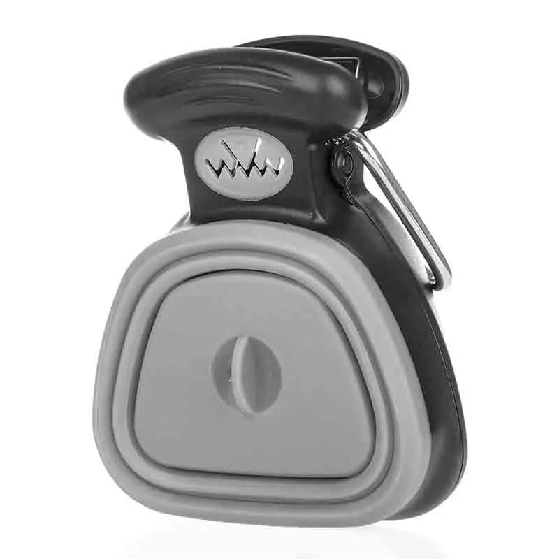 Dog Pet Travel Foldable Pooper Scooper With 1 Roll Decomposable bags Poop Scoop Clean Pick Up Excreta Cleaner - storedevanci