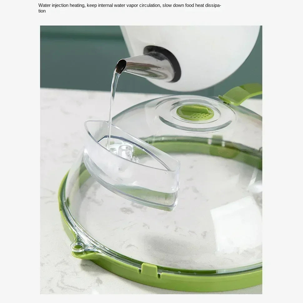 Microwave Splash Heating Cover - High Temperature & Oil Splash-Proof Fresh-Keeping Lid - storedevanci