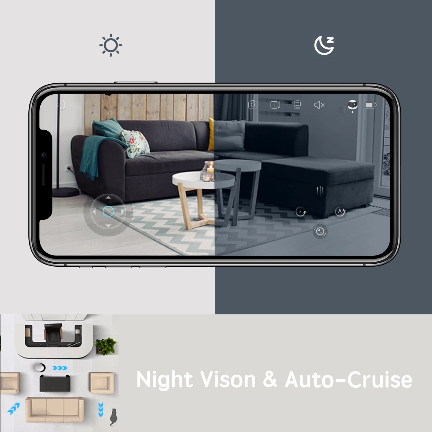 Enabot Pet Camera: 1080P WiFi Security