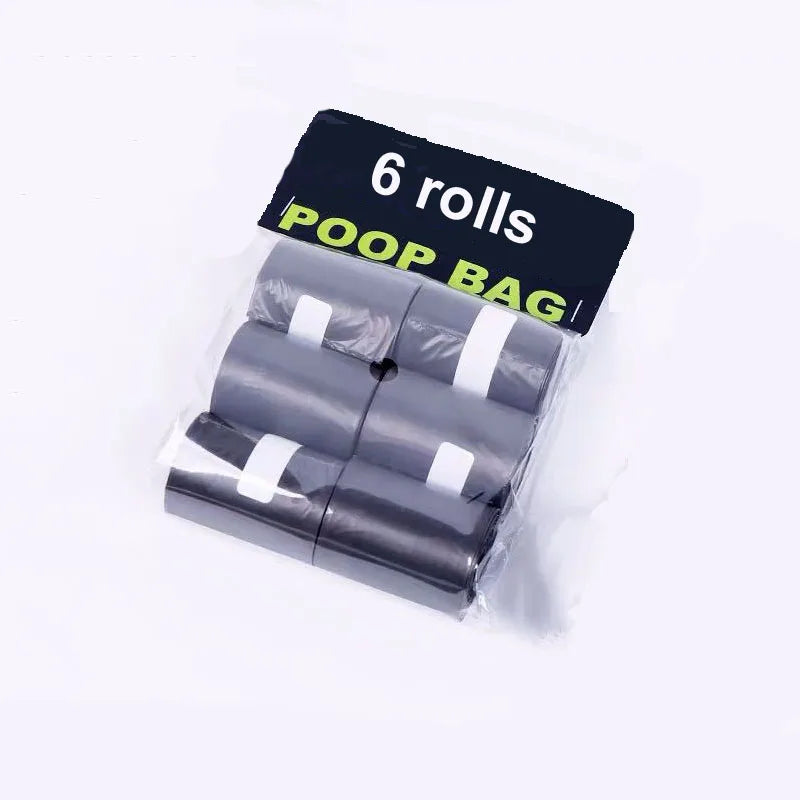 Dog Pet Travel Foldable Pooper Scooper With 1 Roll Decomposable bags Poop Scoop Clean Pick Up Excreta Cleaner - storedevanci