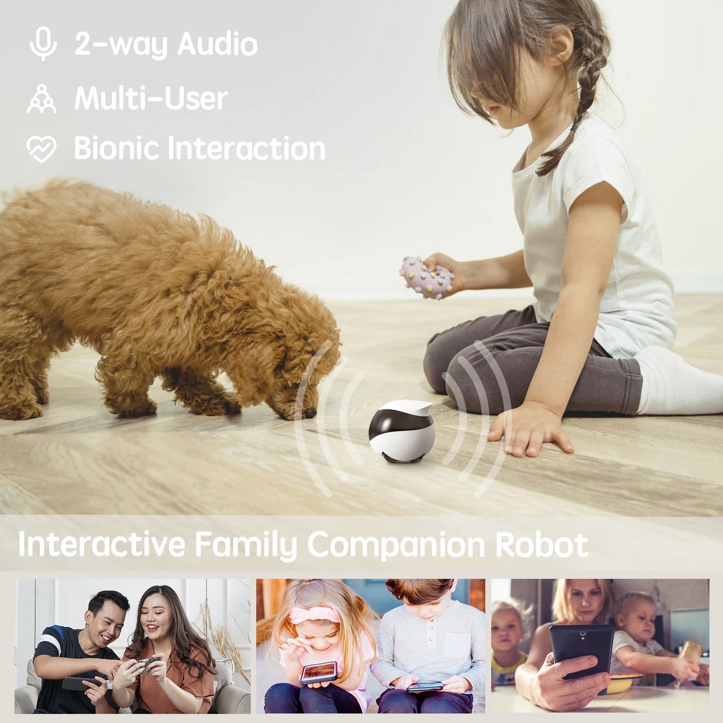 Enabot Pet Camera: 1080P WiFi Security