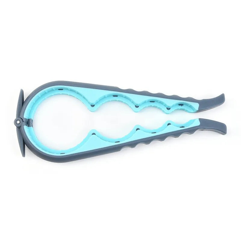 4-in-1 Jar Opener Kit with Silicone Handle – Easy Use for Children, Elderly & Arthritis - storedevanci