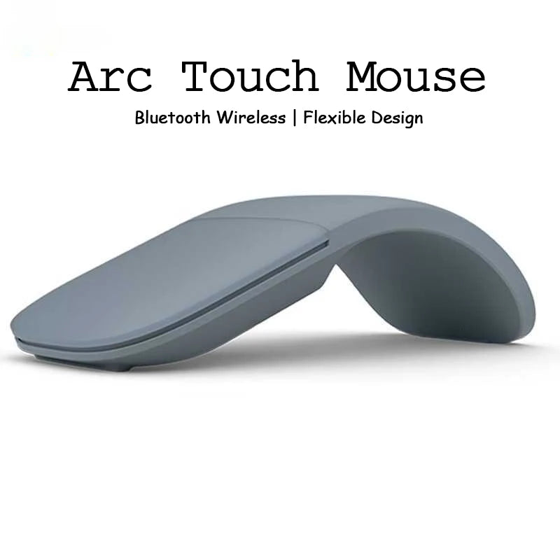 Ultra-Thin Bluetooth 4.0 Foldable Wireless Mouse – 1600 DPI, Mute & Portable for Laptop & Office