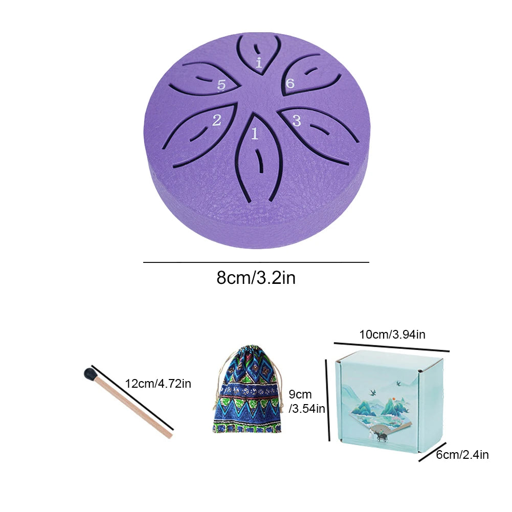 Rain Drum Mini Handpan for Outdoor Meditation & Relaxation - storedevanci