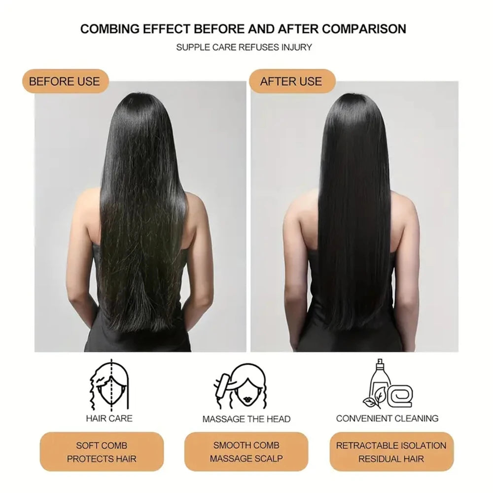 Self-Cleaning Scalp Massage & Anti-Detangling Hair Brush
