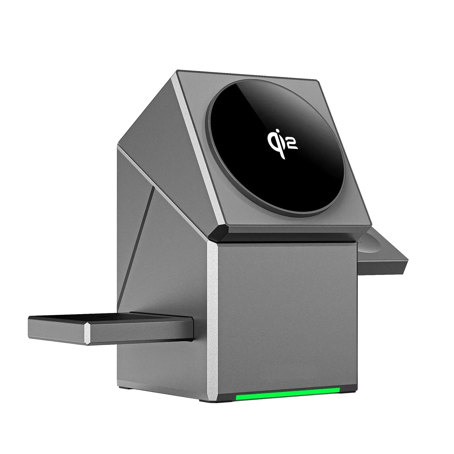 Qi2 3-in-1 Wireless Charger with Auto-Rotating Magic Cube for iPhone, AirPods & iWatch - storedevanci