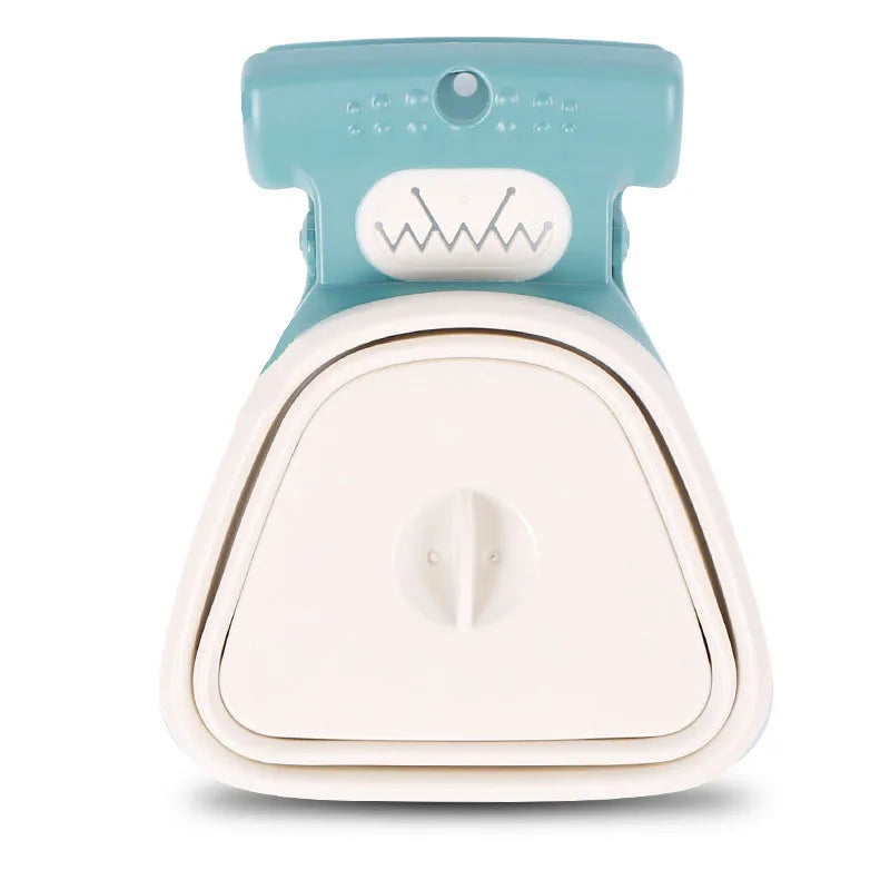 Dog Pet Travel Foldable Pooper Scooper With 1 Roll Decomposable bags Poop Scoop Clean Pick Up Excreta Cleaner - storedevanci