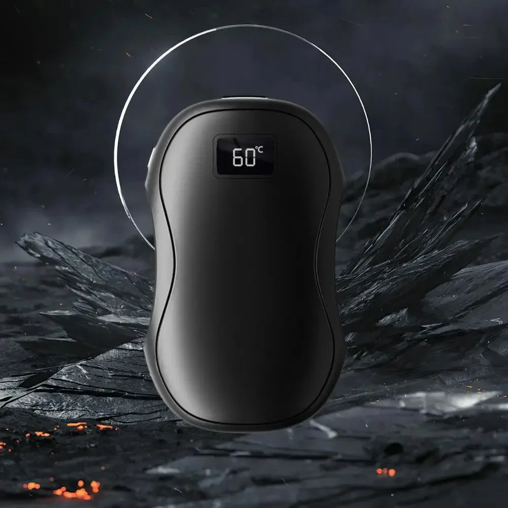 Xiaomi 2-in-1 Magnetic Hand Warmer Power Bank with Digital Display & Fast Heating - storedevanci