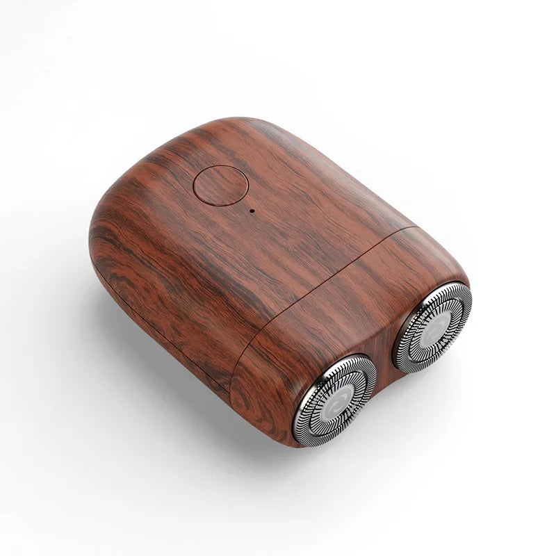 Mini Electric Shaver - Double Head, IPX7 Waterproof, Portable Beard Trimmer & Razor - storedevanci