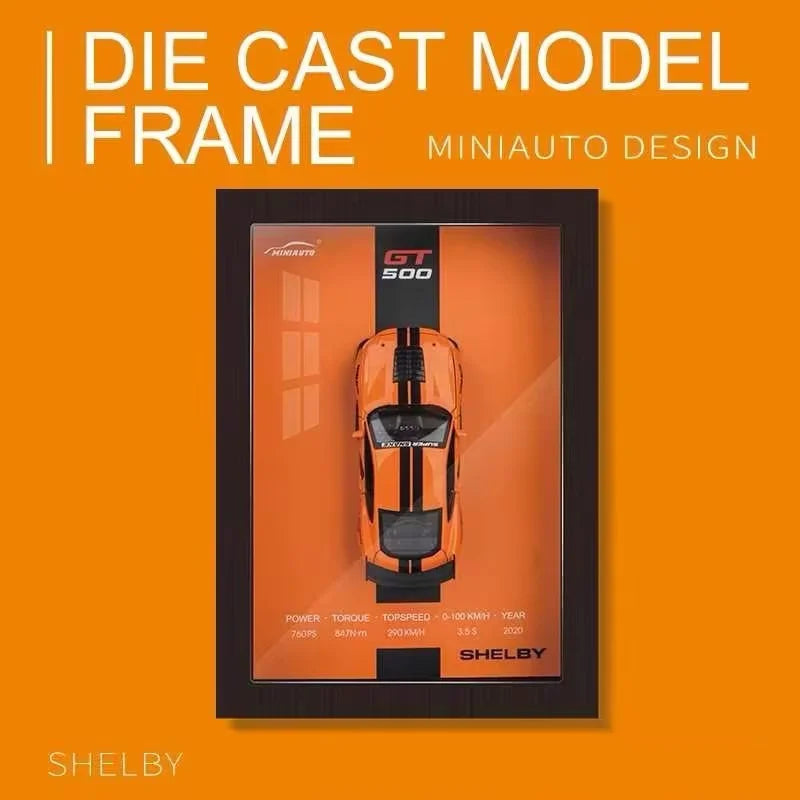 3D Alloy Metal Sports Car Model - Photo Frame & Kids' Decoration - storedevanci