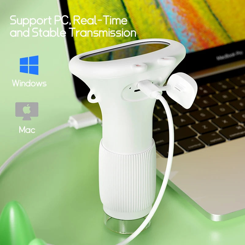 Kids 1000x Magnifier Microscope – 200MP with LED, Photo & Video Function - storedevanci