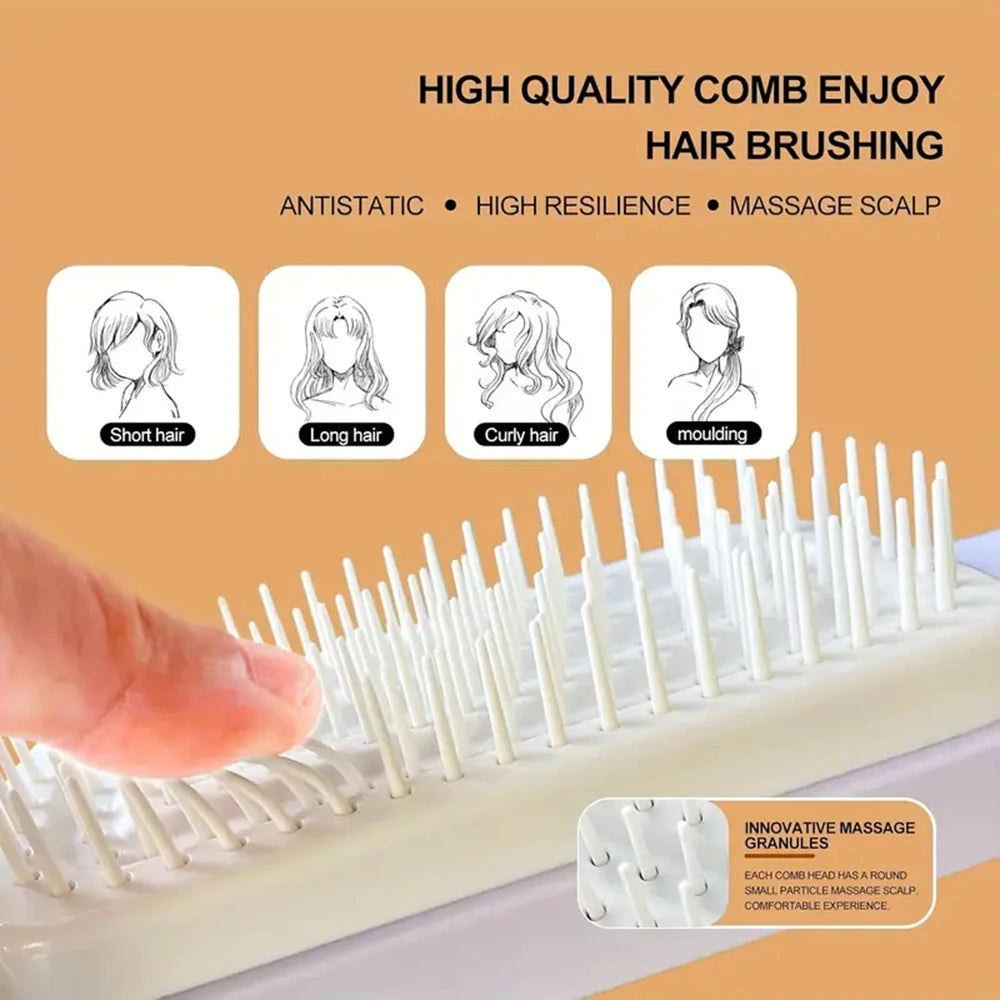 Self-Cleaning Scalp Massage & Anti-Detangling Hair Brush