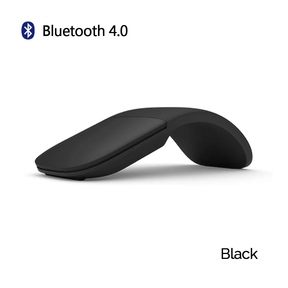 Ultra-Thin Bluetooth 4.0 Foldable Wireless Mouse – 1600 DPI, Mute & Portable for Laptop & Office