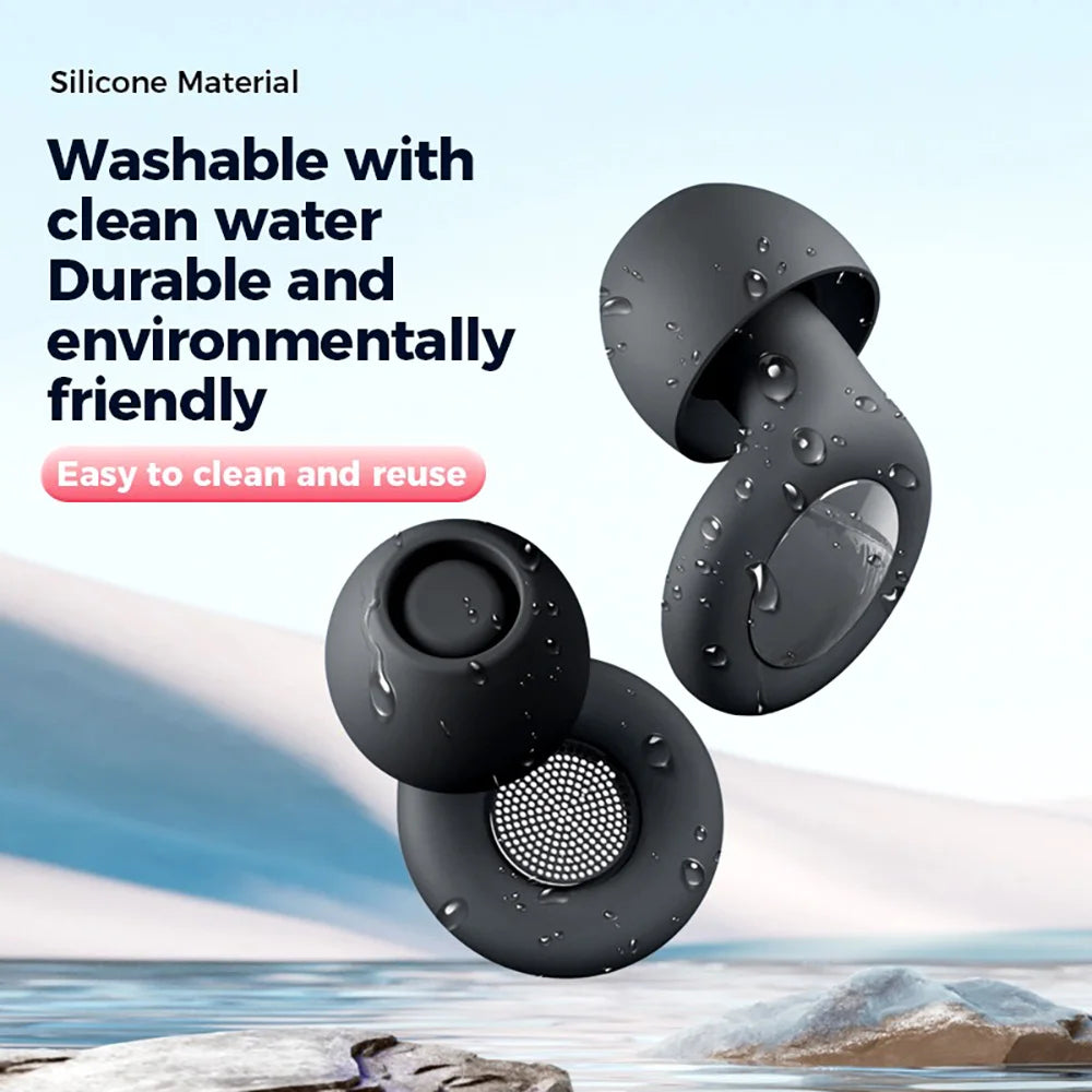 Quiet Ear Plugs for Sleeping & Noise Reduction – Soft, Reusable Hearing Protection - storedevanci