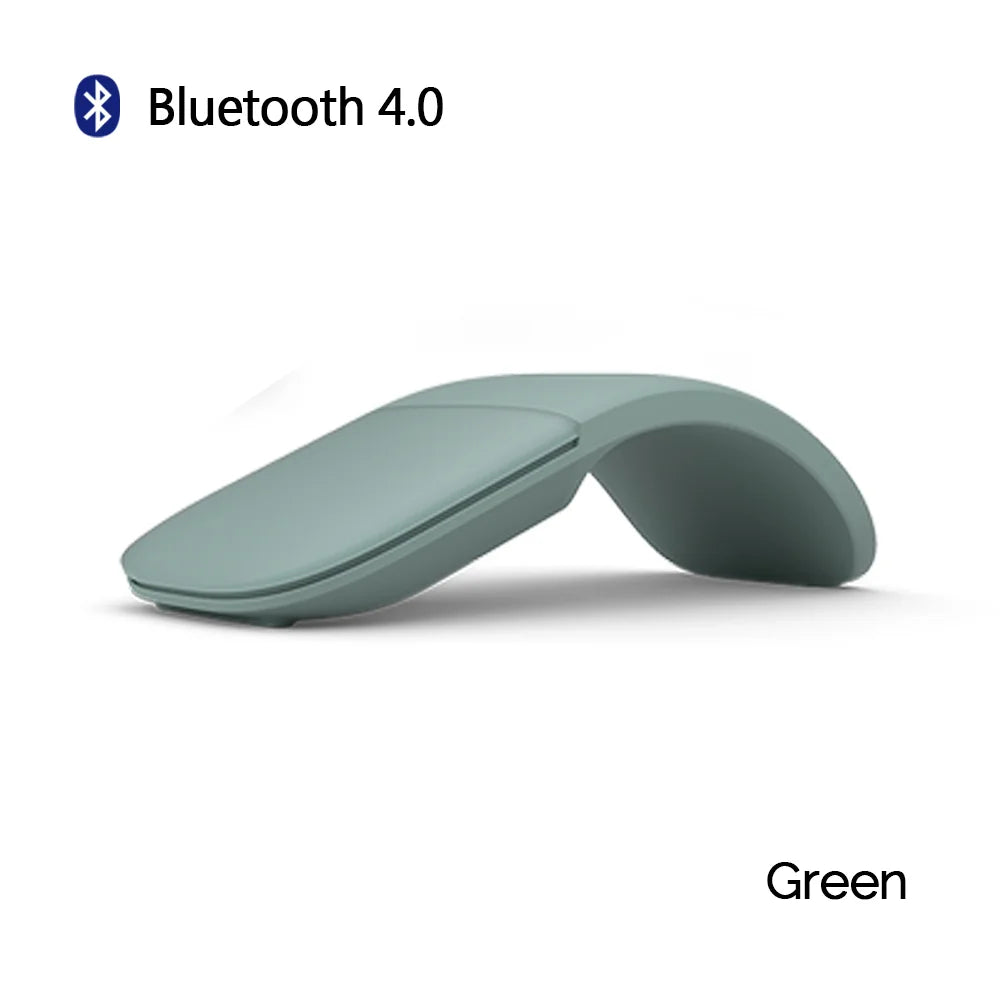 Ultra-Thin Bluetooth 4.0 Foldable Wireless Mouse – 1600 DPI, Mute & Portable for Laptop & Office