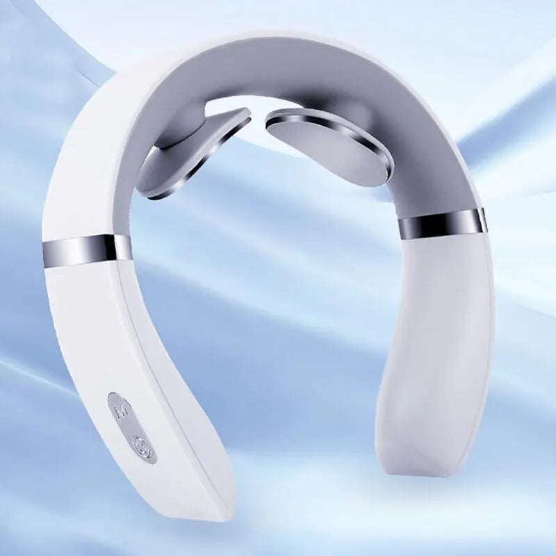 Cervical Massager Protable Mini Neck Shoulder Massager Deep Massage Neck Warm Pressing Neck Pressing Care - storedevanci