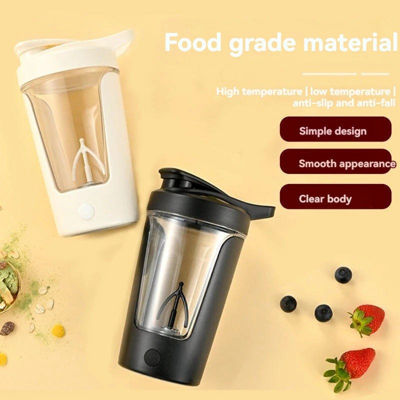 Electric Protein Shaker & Self-Stirring Mug – Portable Blender for Fitness & Drinks - storedevanci
