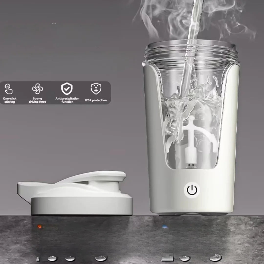 Electric Protein Shaker & Self-Stirring Mug – Portable Blender for Fitness & Drinks - storedevanci