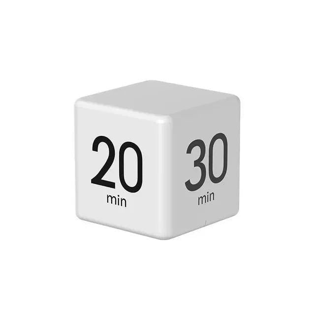 Productivity Cube Timer Gravity Sensor Flipping Led Display 4 Preset Time Dual Modes Countdown Cooking Study Mini Digital Timer - storedevanci