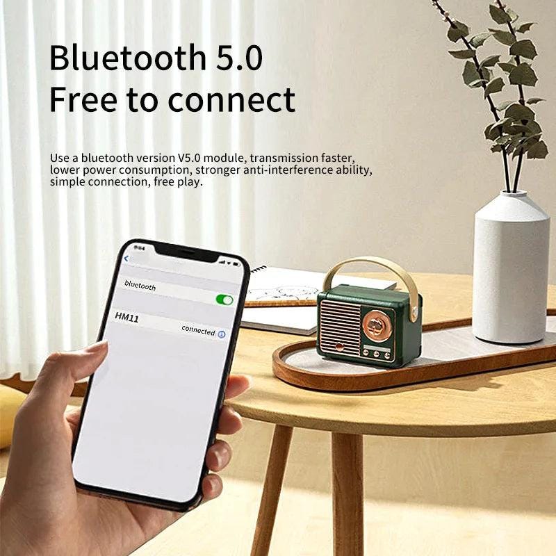 Hm11 Portable Bluetooth Speaker Wireless Bass Subwoofer Waterproof Outdoor For Car Stereo Loudspeaker Music Box For Ios|Android - storedevanci