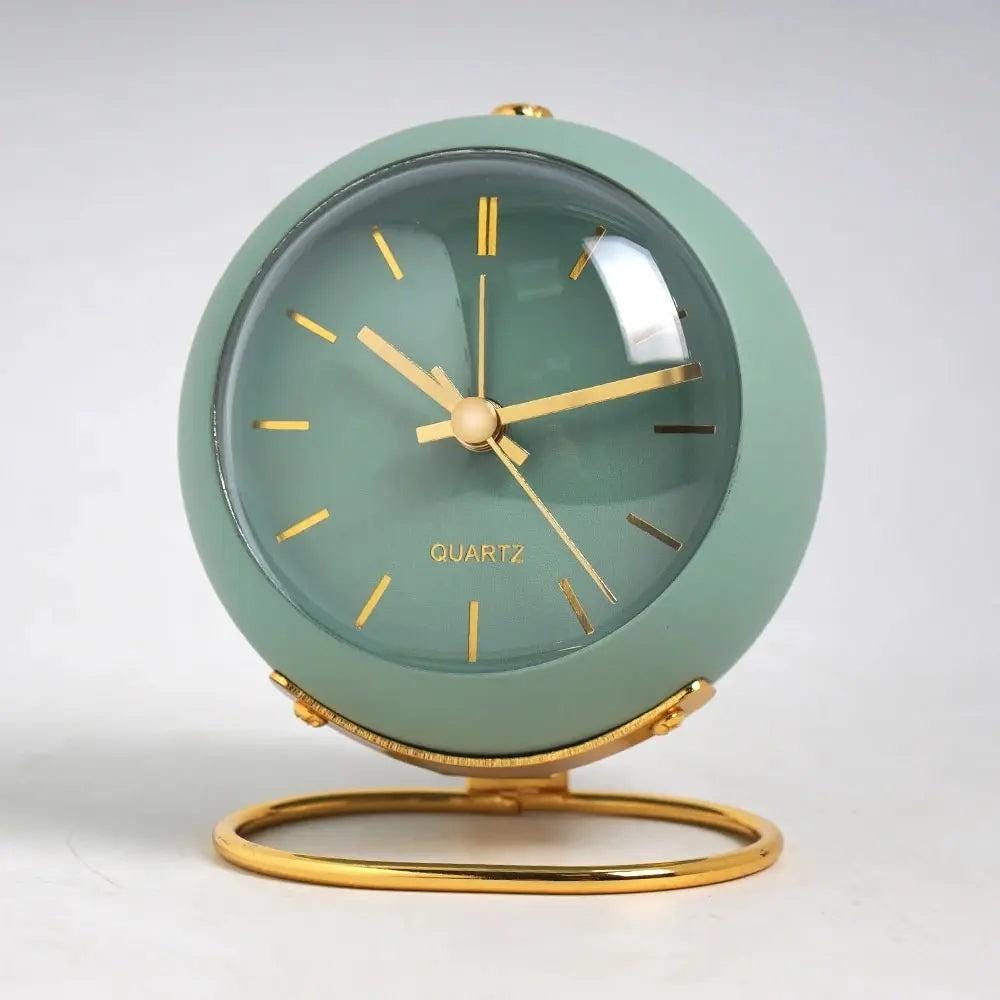 Nordic Creative Electronic Desk Clock, Minimalist Children's Alarm Clock, New Desktop Bedside Student Silent Luminous Pointer - storedevanci