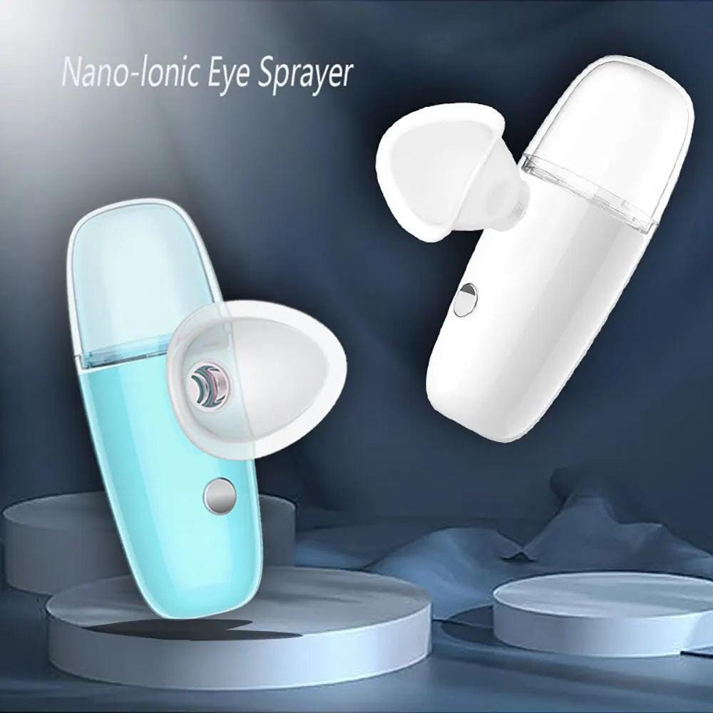 Eye Moistener Nano Spray Glasses Dry And Astringent To Relieve Fatigue Portable Usb Charging Eyewash Dry Eye Atomization - storedevanci