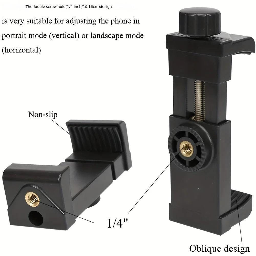 Head-Mounted Smartphone & Action Camera Holder For First-Person View: Perfect For Gopro, Dji Action, And Iphone 13 - storedevanci