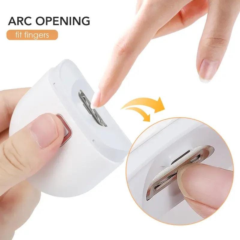 Electric Automatic Nail Clipper Manicure Nail Trimmer For Adult - storedevanci