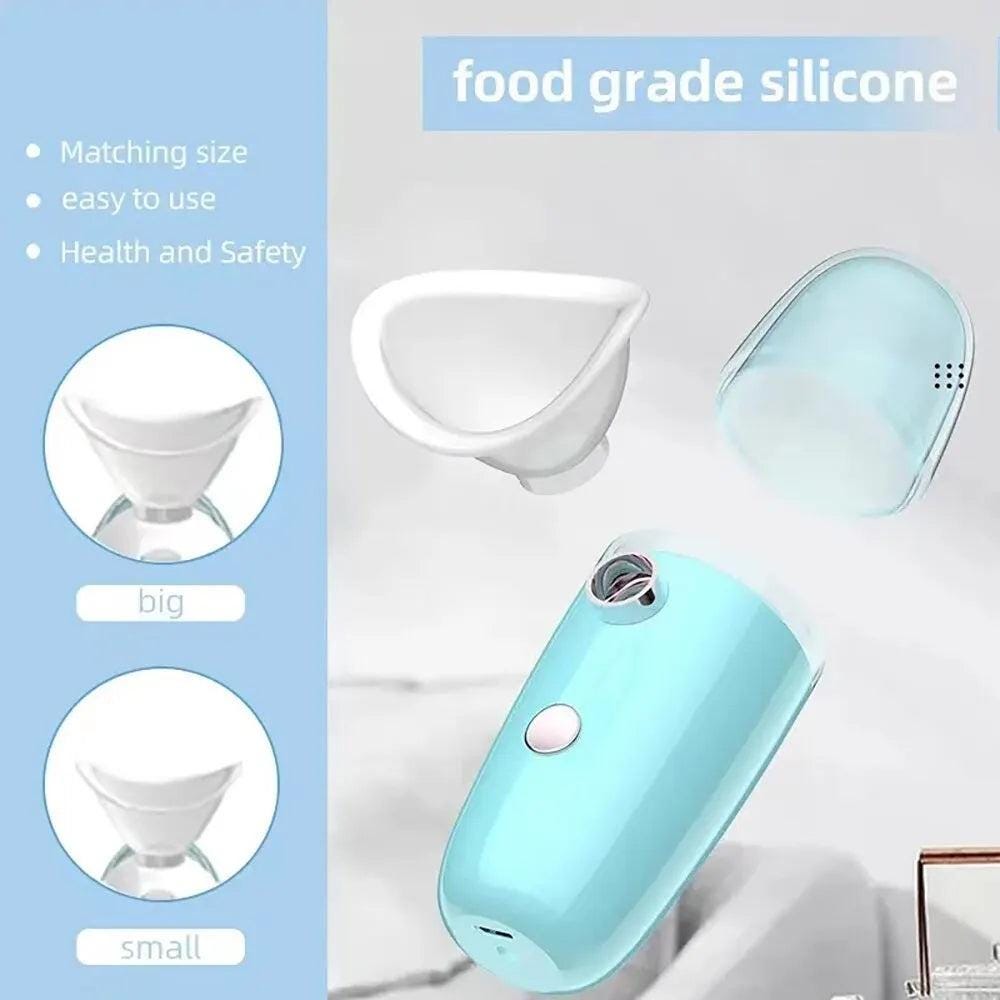 Eye Moistener Nano Spray Glasses Dry And Astringent To Relieve Fatigue Portable Usb Charging Eyewash Dry Eye Atomization - storedevanci