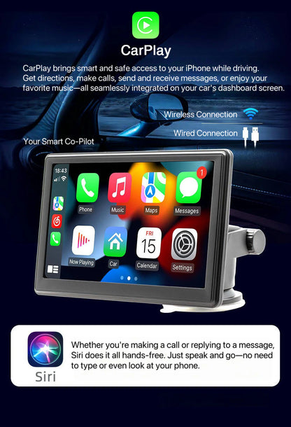DriveSync 7 – Wireless CarPlay & Android Auto Screen - storedevanci