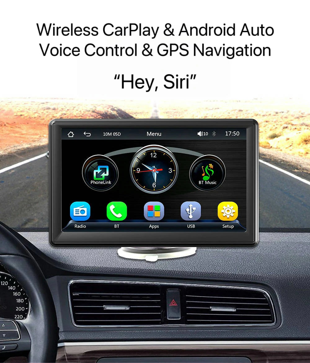DriveSync 7 – Wireless CarPlay & Android Auto Screen - storedevanci