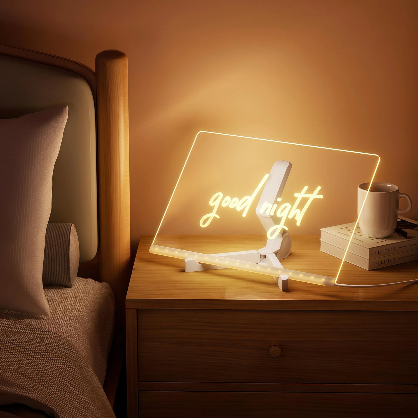 GlowBoard - LED Light-Up Writing & Drawing Board