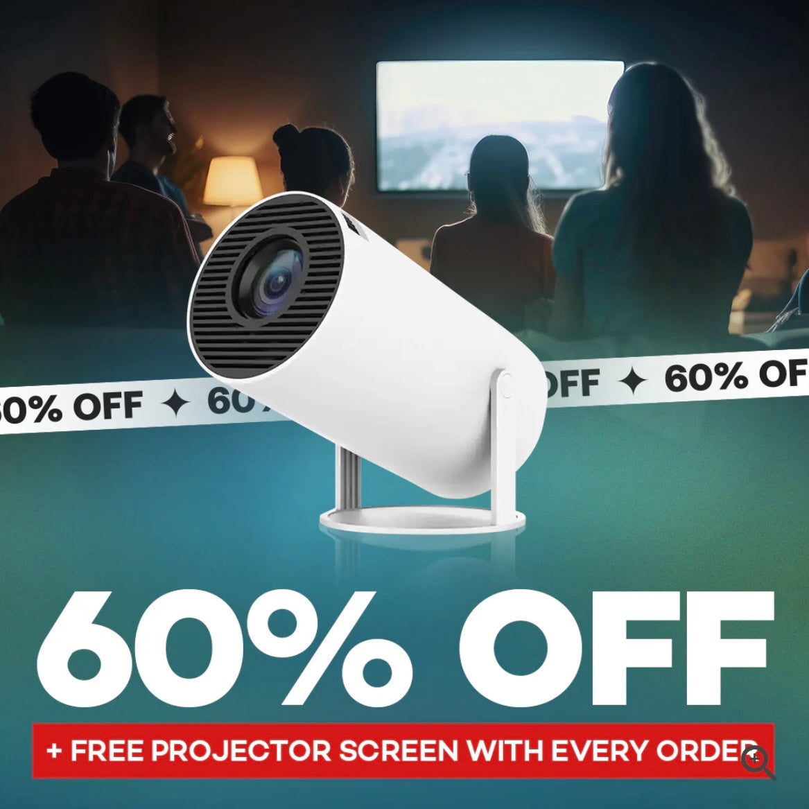 Storedevanci Pocket Beam Smart 180° Projector - storedevanci