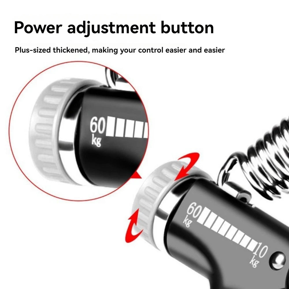 Adjustable Grip Strength Trainer – Build Hand & Arm Strength, Stress Relief & Rehabilitation - storedevanci